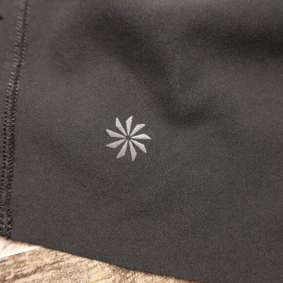 Athleta Hustle 3" Running Shorts Women’s Large Black - Picture 10 of 12